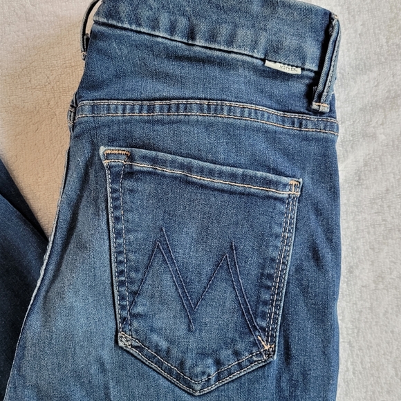 MOTHER Looker High Waist Skinny Jeans Faster 27 - Picture 8 of 14